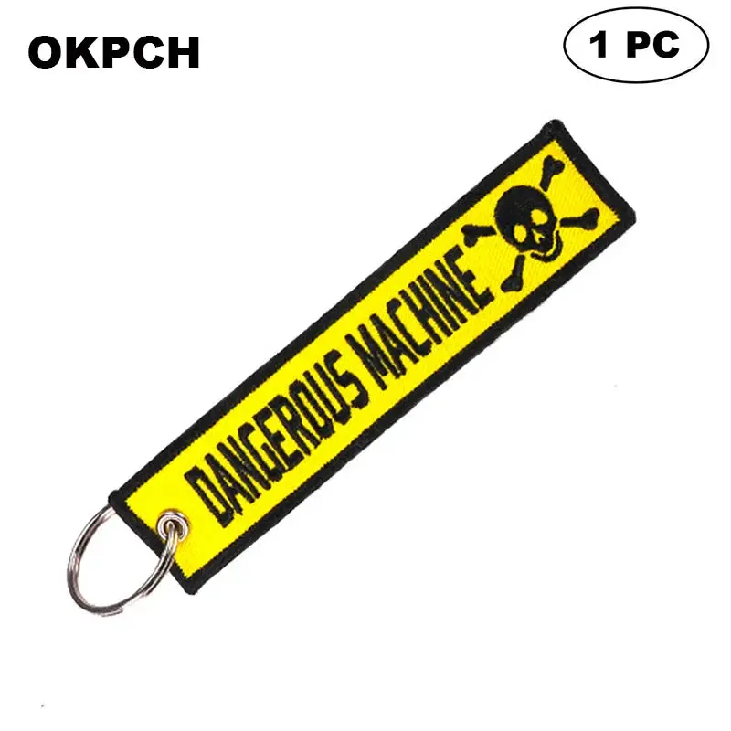 Dangerous Machine - Motorcycle Keychain 1