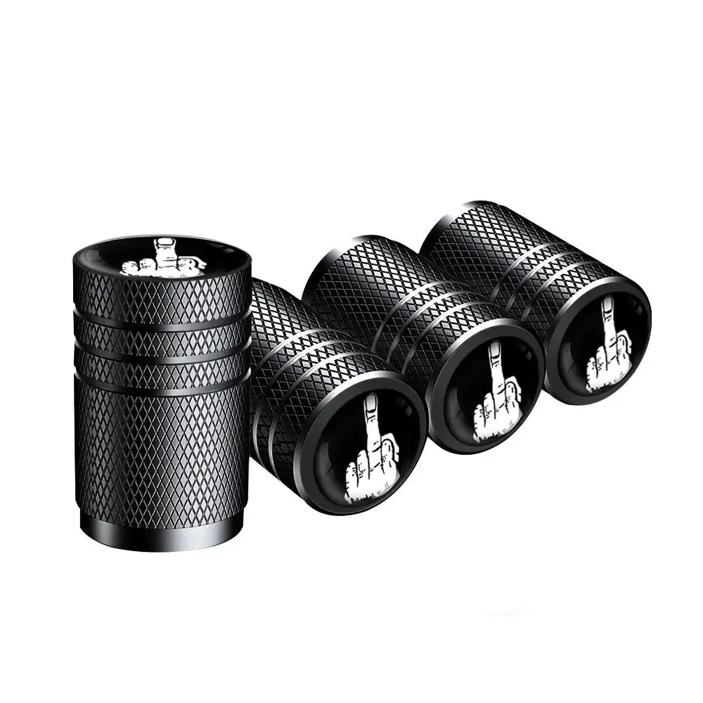 4Pcs F*Ck Valve Stem Caps 1