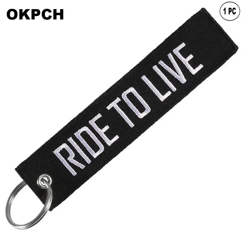 Ride To Live - Motorcycle Keychain 1