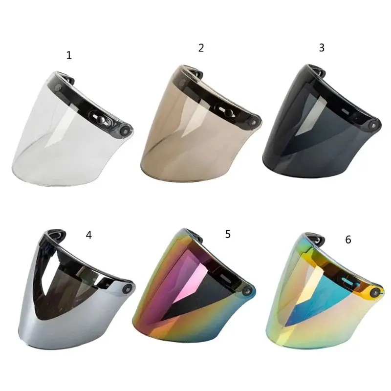 3-Snap Helmet Visor 1