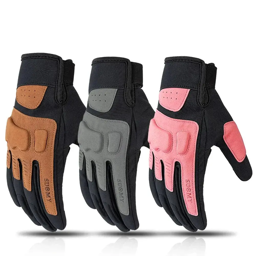 Three-Color Anti-Collision Breathable Non-Slip Windproof Touch Screen Outdoor Gloves 1