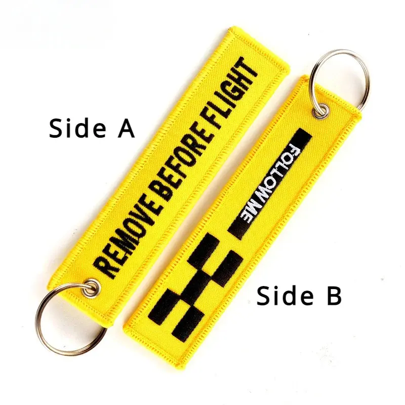 Remove Before Flight - Motorcycle Keychain 1