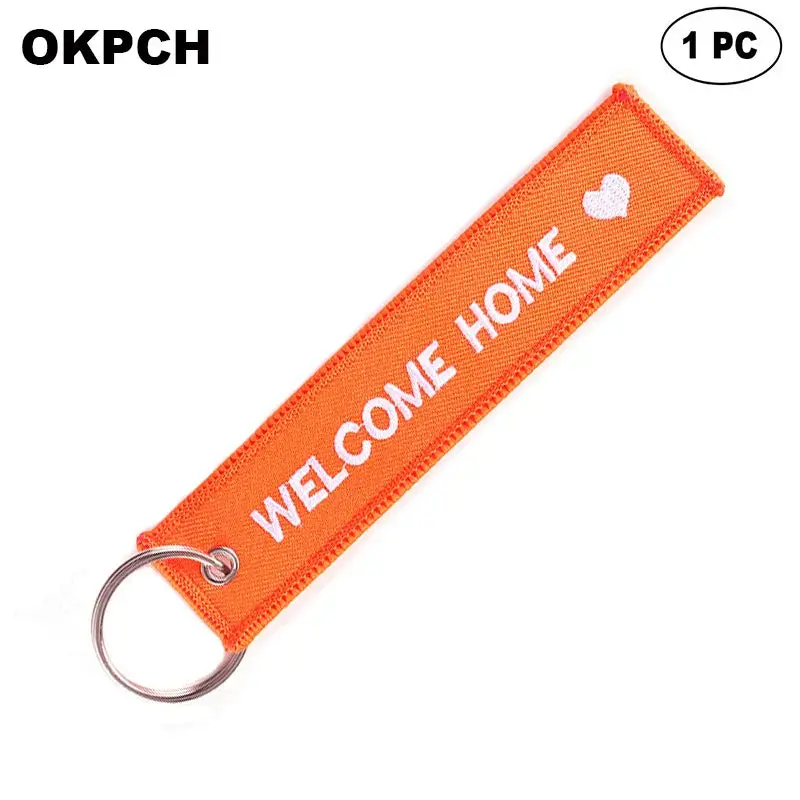Welcome Home - Motorcycle Keychain 1