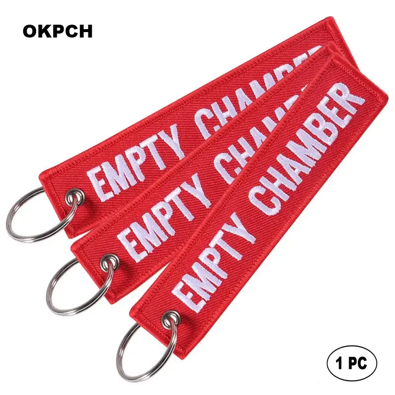 Empty Chamber - Motorcycle Keychain 1