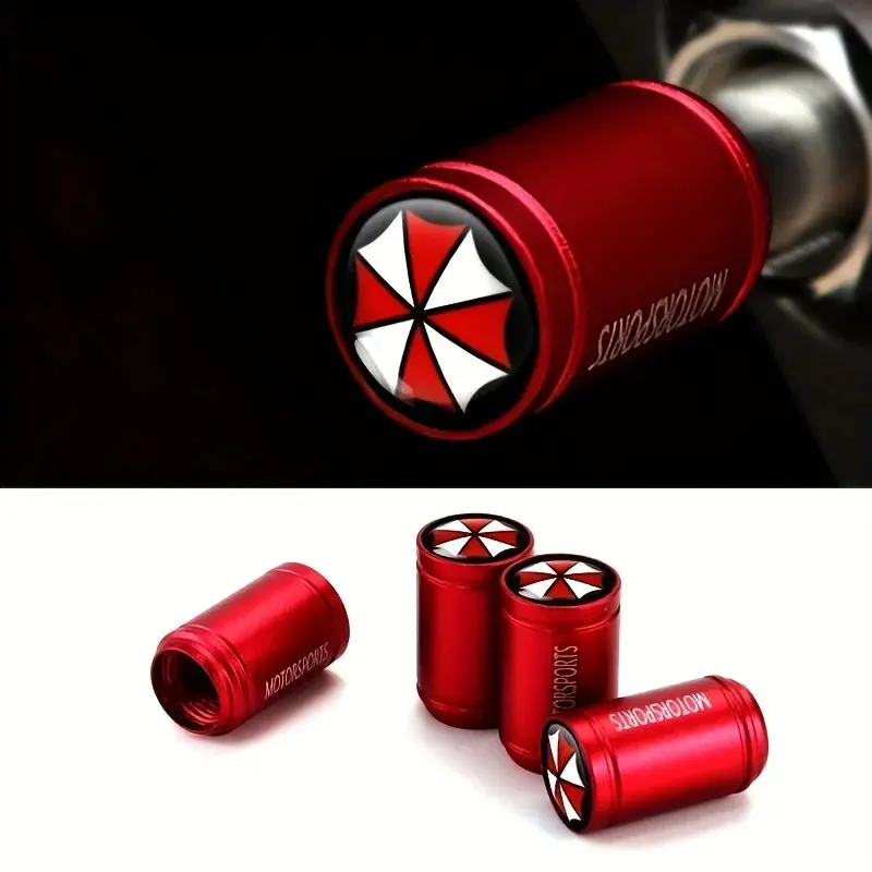 4Pcs Aluminium Valve Stem Caps 1