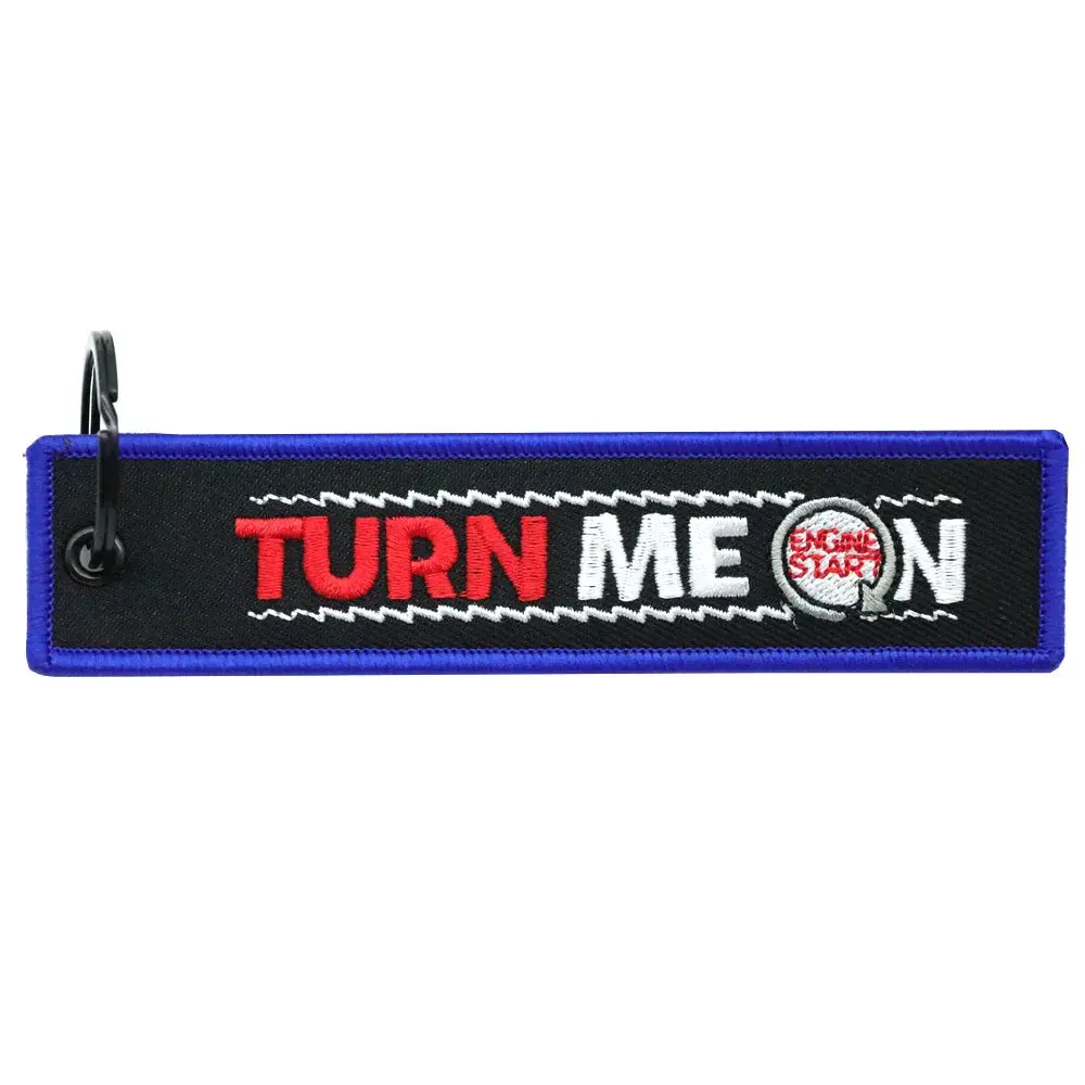 Turn Me On - Motorcycle Keychain 1
