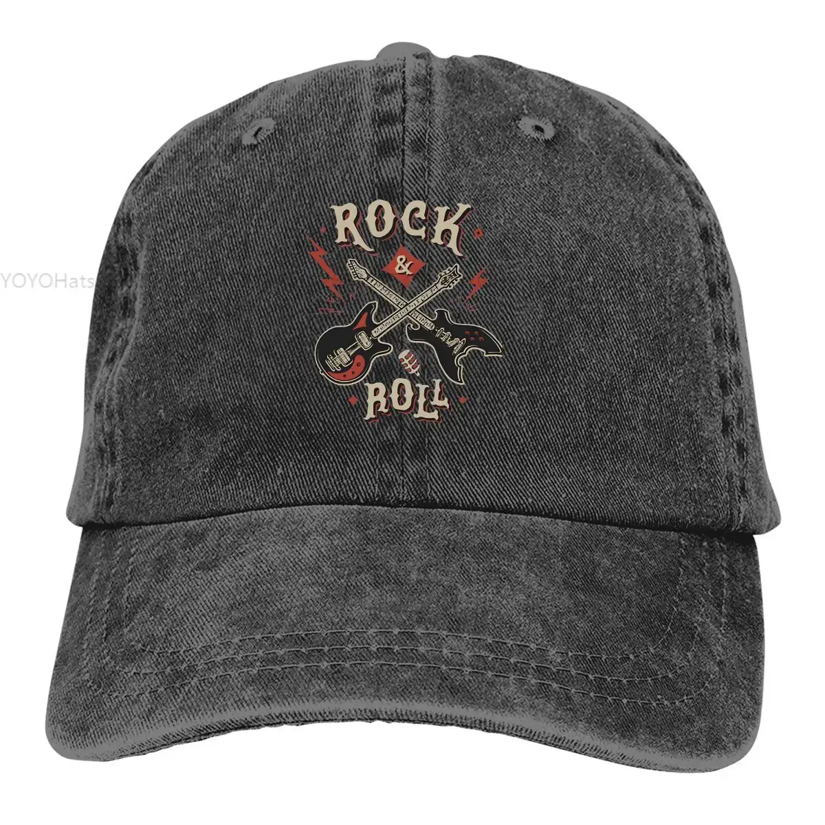 Rock N Roll Multicolor Caps 1