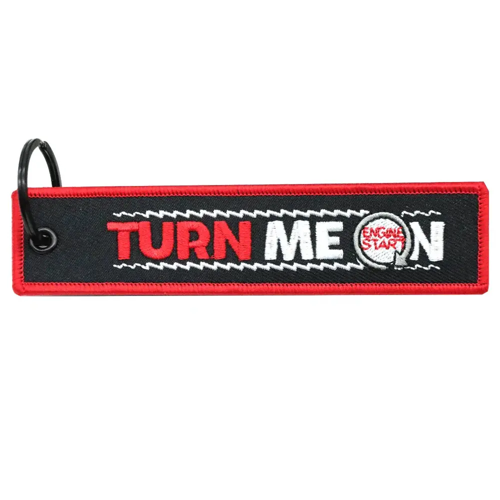 Turn Me On - Motorcycle Keychain 1