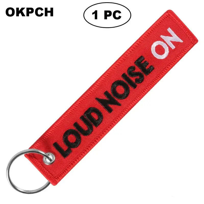 Loud Noise On - Motorcycle Keychain 1
