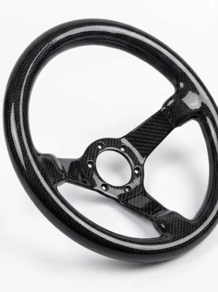 Ntxglow 350Mm Full Carbon Fiber Steering Wheel 1