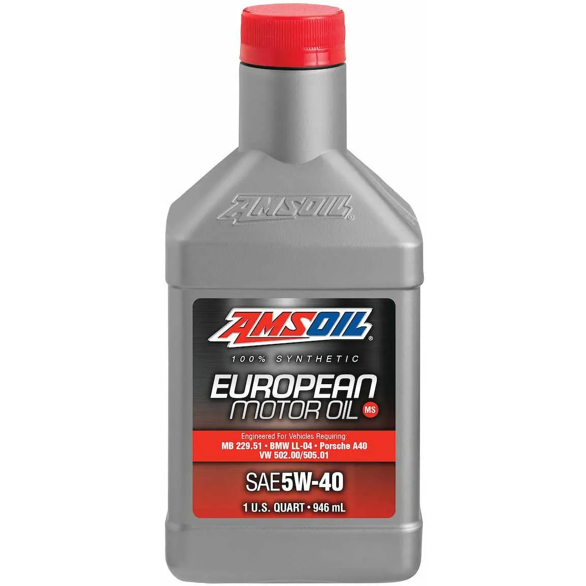Amsoil Sae 5W-40 Ms Synthetic European Motor Oil 1