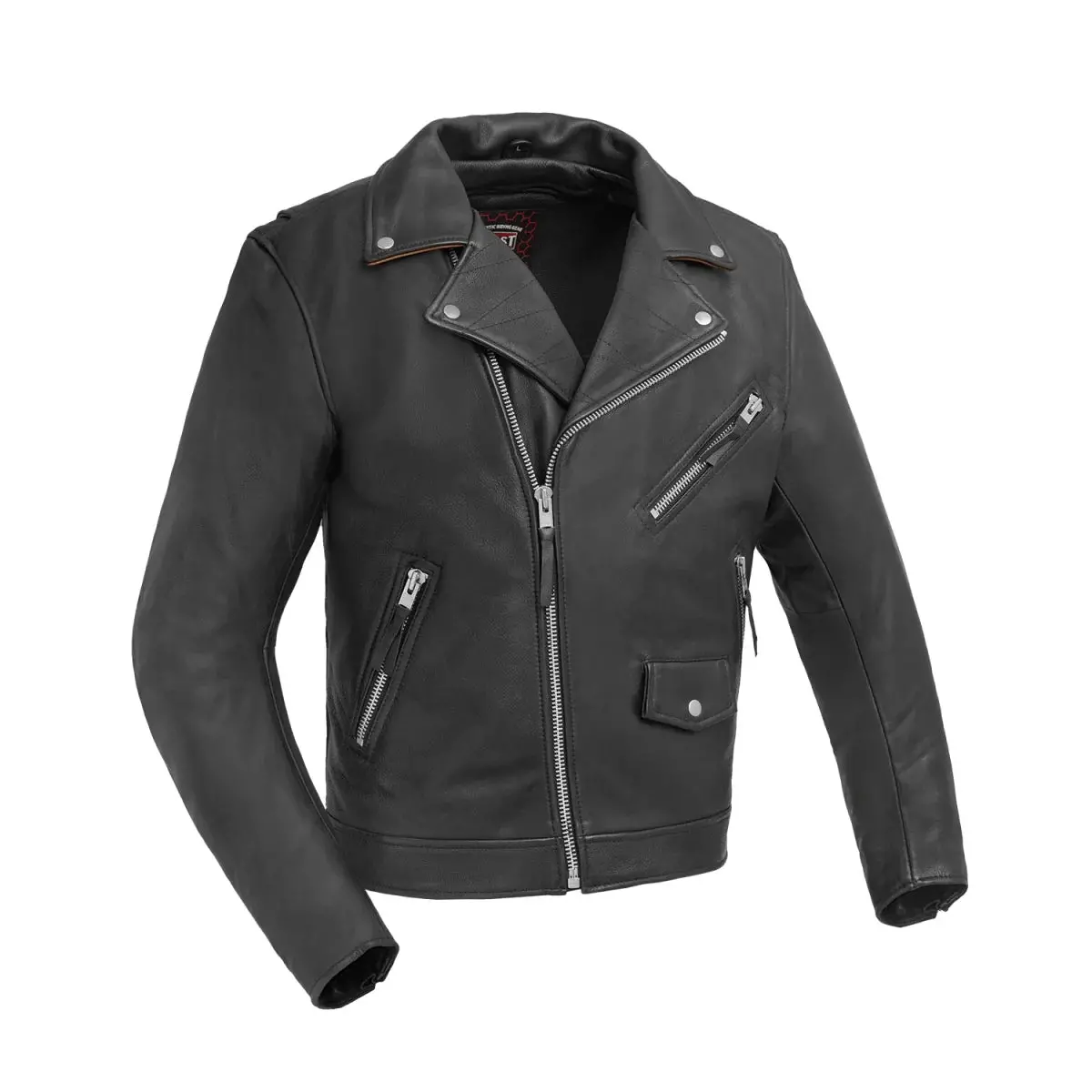 Arnold Men's Motorcycle Leather Jacket 1