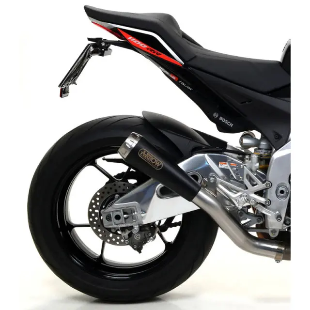 Arrow 71210Prn Pro-Race Racing Exhaust, Nichrome Dark For Aprilia Tuono V4 1100 Rr 2017-2018 71210Prn 1