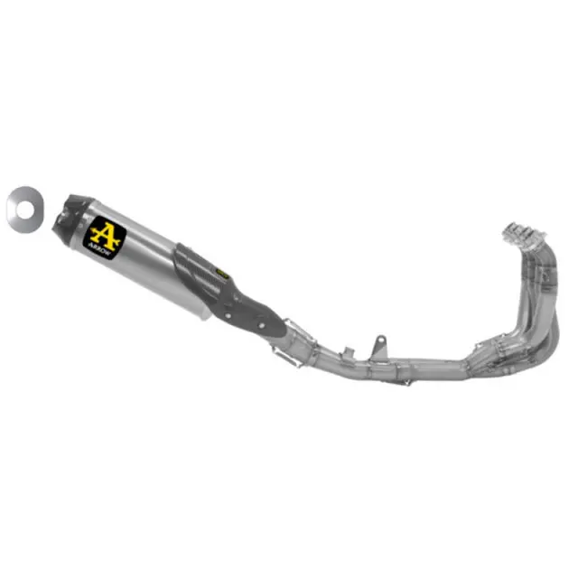 71218Ckz Arrow  Indy Race Evo Competition For Yamaha Yzf-R6 17-25  Full System Exhaust, Titanium 1