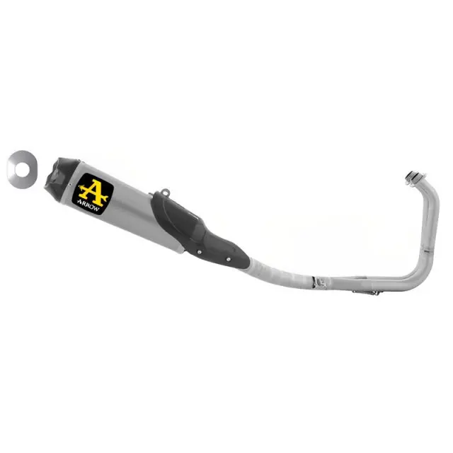 Arrow Competition Full Titanium  System Exhaust For Ninja 400 2022-2024/Ninja 500 2024  71220Ckz 1