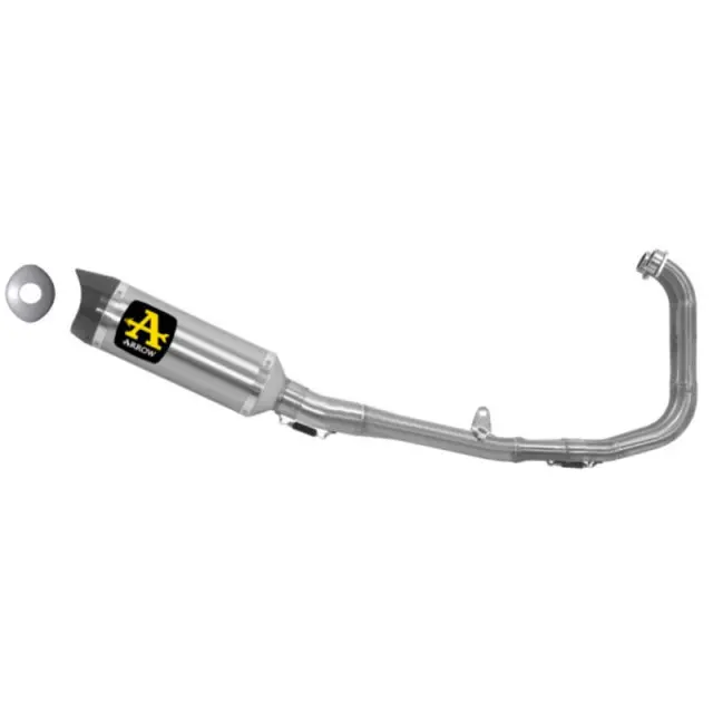 Arrow Yamaha Yzf R3 15-25 Competition Full Titanium System With Thunder Silencer 71222Ckz 1