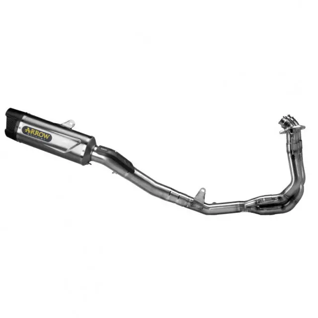 71237Ckz Arrow Competition Full Exhaust Steel Collectors For Triumph Street Triple 765 Rs 24-25 1