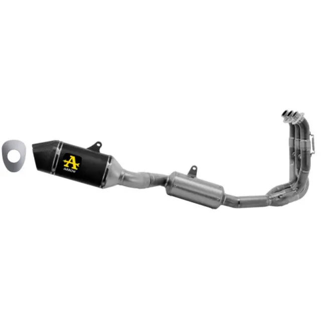 71501Van Arrow Veloce Exhaust System Triumph Trident 660 2021-2024 1