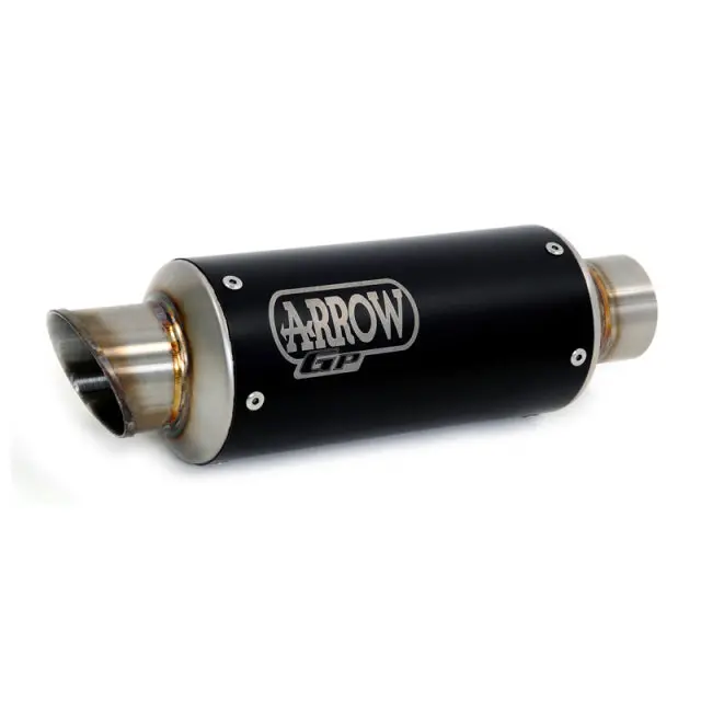 Arrow Honda Cb 300 R'18 Homologated Nichrom Dark Gp2 Silencer For Arrow Link Pipe 71548Gpi 1