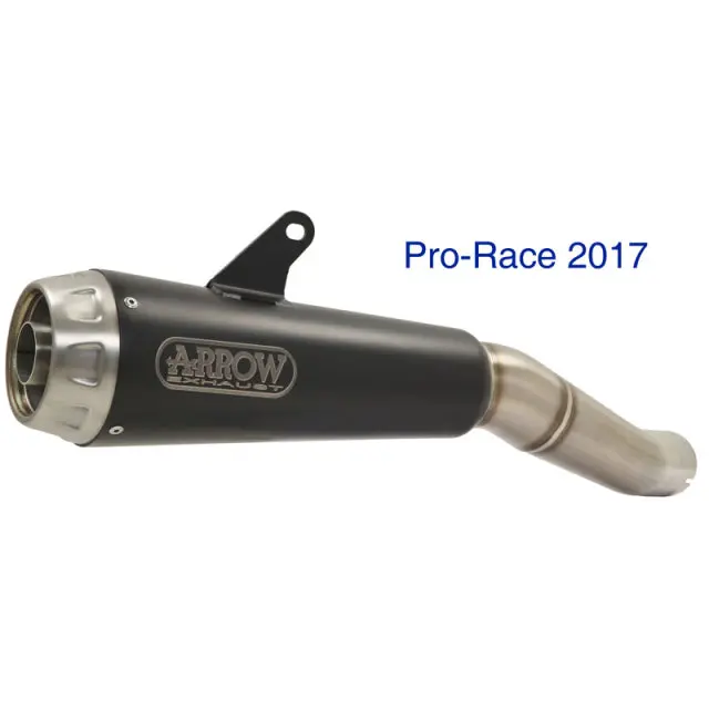 Arrow Pro-Race Nichrome Dark Slip-On Exhaust For Yamaha Tracer 700 2020-2024 71156Prn 1