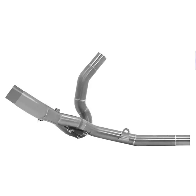71677Kz Arrow Suzuki V-Strom 650 17-20 Stainless Steel Secondary Collectors With Catalyst For Arrow Silencers 1