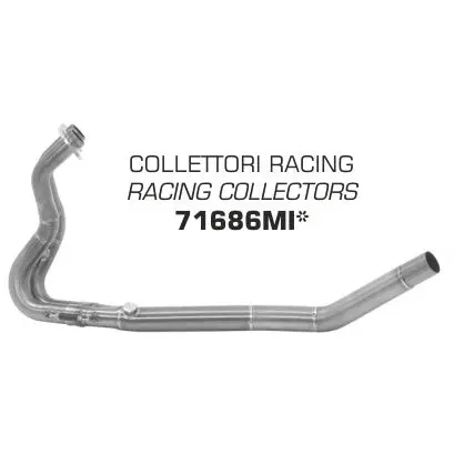 Arrow 71686Mi Racing Exhaust Collector For Kawasaki Z400 2019-2020 1