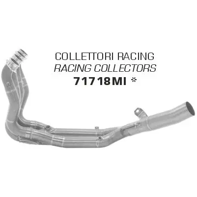 71718Mi Arrow Stainless Steel Header   S1000rr /S1000r 20-25+26 / M1000rr 2020-2024 1