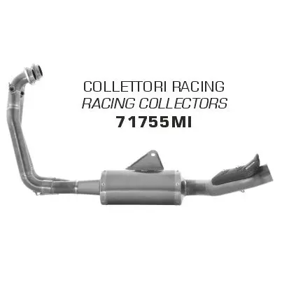 Arrow 71755Mi Racing Stainless Steel Collector For Aprilia Rs660 2020-2025 1