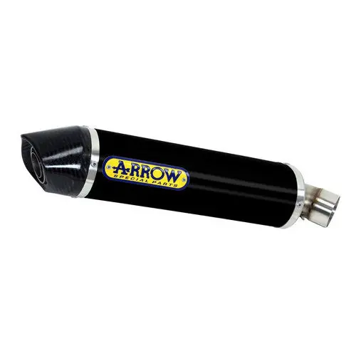 Arrow Honda Cbr 600 Rr '07/09 Homologated Aluminium Dark Indy-Race Silencer With Carbon End Cap 71712Akn 1