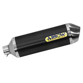 Arrow Race-Tech Exhaust, Aluminum Dark For Kawasaki Z650/Ninja 650 2017-2020 71854Aon 1