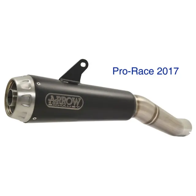 Arrow Pro-Race Exhaust, Nichrom Dark For Ducati Scrambler 800 / Monster 797 2017-2024  71876Prn 1