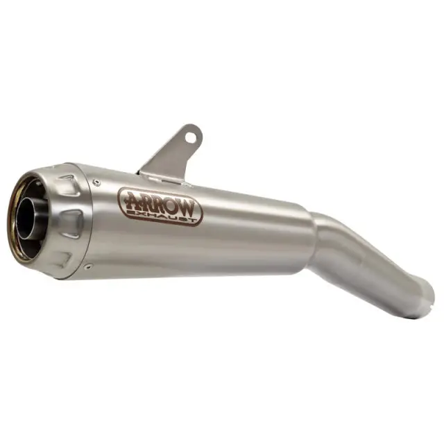 Arrow Pro-Race Slip-On Exhaust Nichrome For Honda Cb500x 2019-2024  71896Pri 1