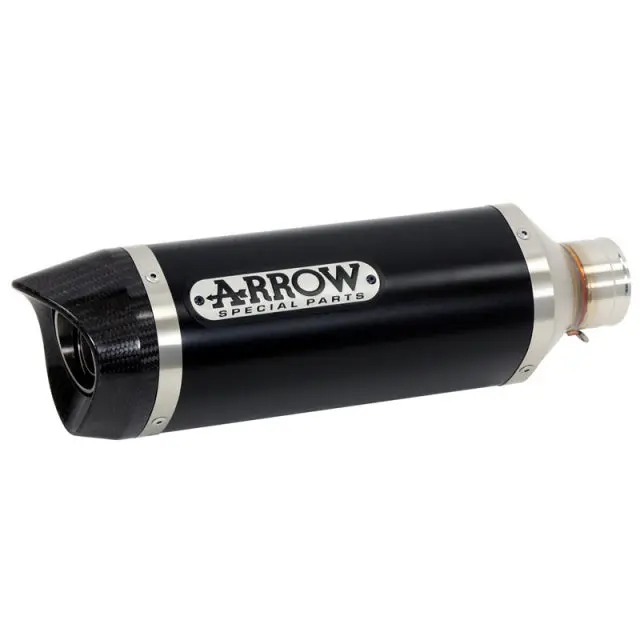 Arrow Yamaha Tracer 9 '21 Homologated Aluminum Dark Thunder Silencer With Carbon Endcap 71934Akn 1