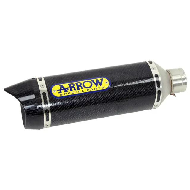 Arrow  Thunder Slip-On Exhaust, Carbon Fiber For Yamaha Tracer 9 Gt 21-24 71934Mk 1