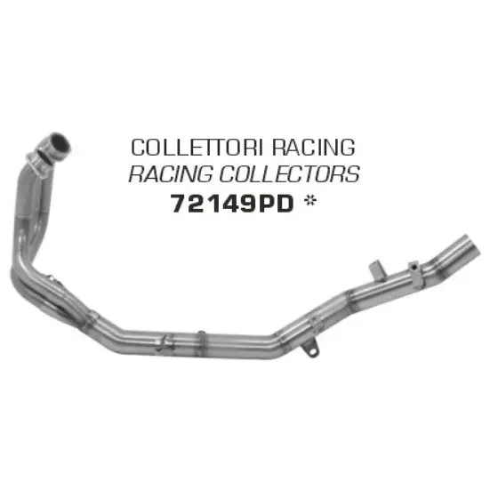 72149Pd  Arrow Racing Exhaust Collector, Stainless Steel Africa Twin Adventure Sport 18-19 1