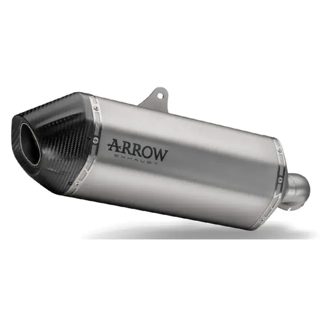 Arrow Aprilia Tuareg 660 '22 Homologated Titanium Sonora With Welded Link Pipe And Carbon Endcap 72506Sk 1