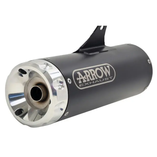 Arrow Kawasaki Vulcan/Cafe Nichrom Homologated Rebel Silencer With Aluminium End Cap For Arrow Collectors 74505Rba 1