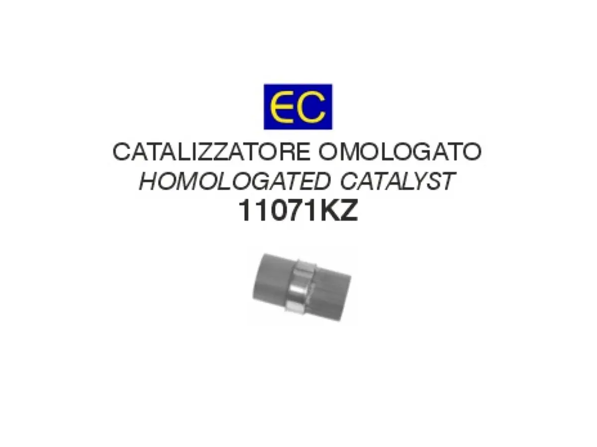 Arrow Euro 5 Kat ›54Mm Over 35Kw Mandatory For Homologation 11071Kz 1