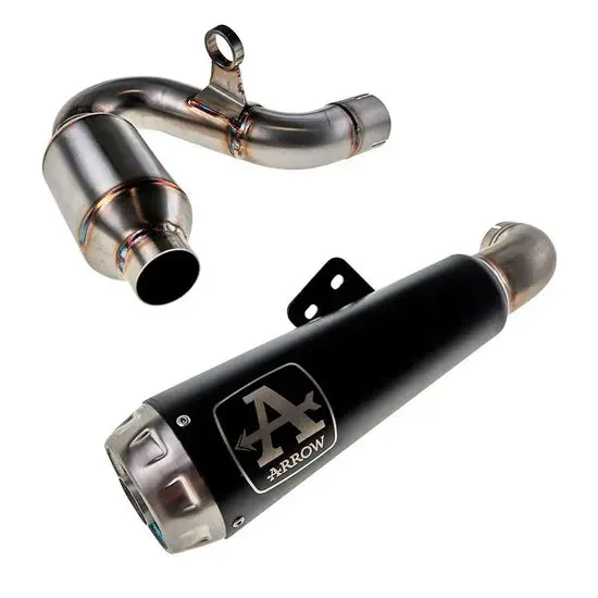 Arrow Pro-Race Bmw F900 R/Xr 2020-2024  Black Stainless Steel Exhaust 71915Prn + 71729Mi 1