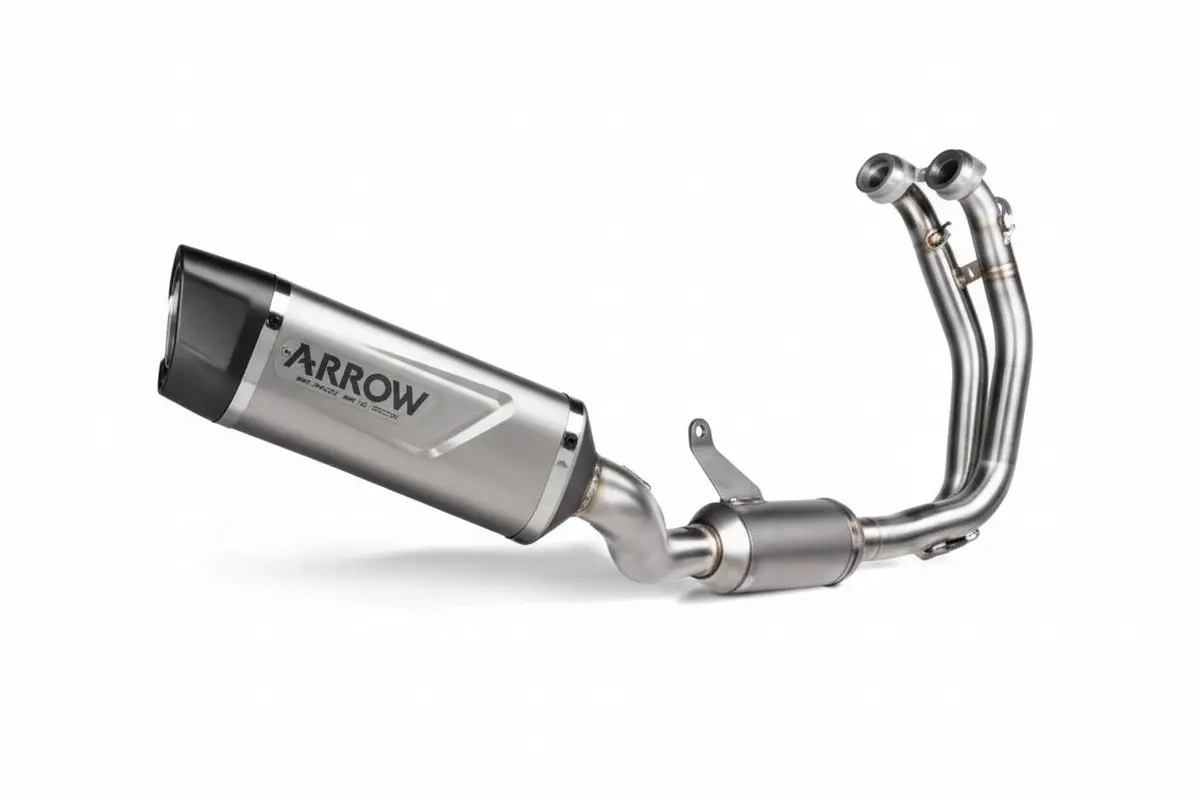Arrow Aprilia Rs660 E5+ 2025 Full System With Indy-Race Evo Titanium Exhaust -  77008Pk 1