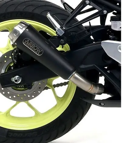 Arrow  Pro-Race  Slip- On Exhaust Exhaust, Nichrome Dark For Yamaha Yzf-R3 /Mt03 2017-2025 71831Prn 1
