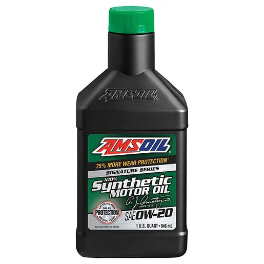 Amsoil Signature Series 0W-20 Synthetic Motor Oil 1