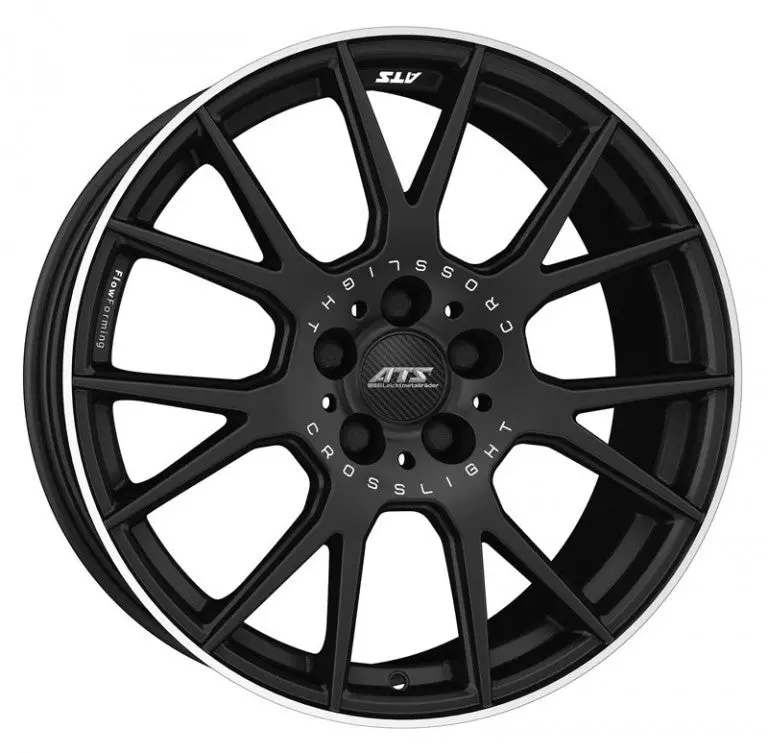 Ats Crosslight 5X108 19X8.5" Et49 In Gloss Black / Polished 1