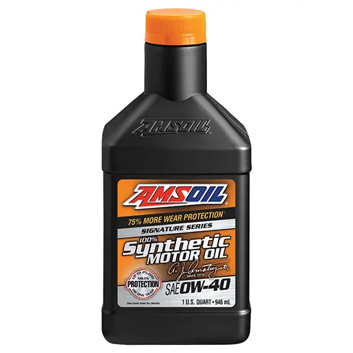 Amsoil Signature Series 0W-40 Synthetic Motor Oil 1
