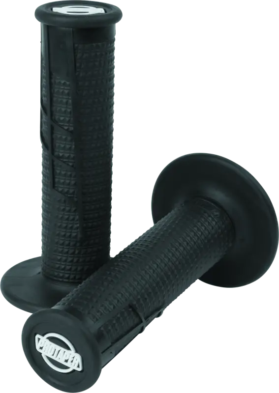 Protaper Clamp-On 1/2 Waffle Grip - Black/Black 1