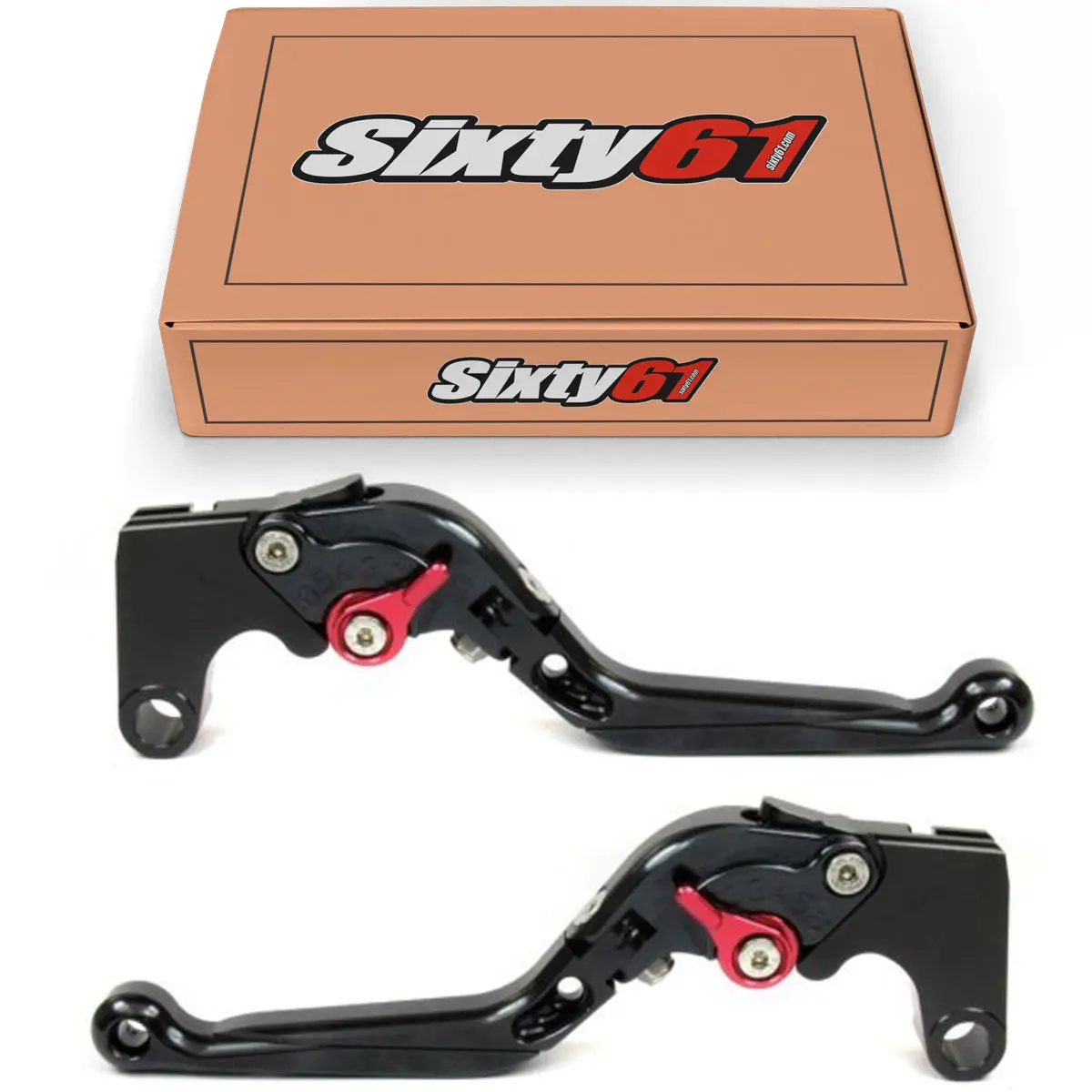 In Stock Kawasaki Zx6 Black Brake & Clutch Levers, Adjustable Sliding Folding Txrbk-Txlbk-A17-18-21-23 1
