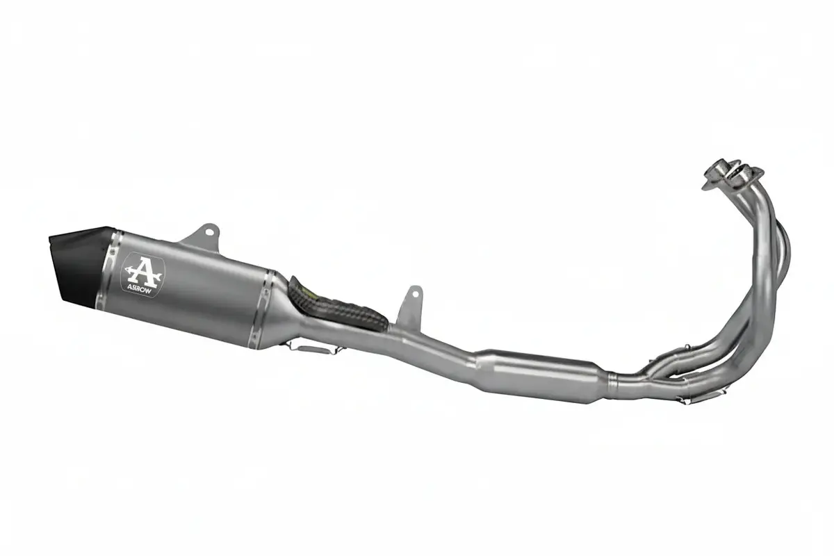 Arrow  Kawasaki  Z650 / Ninja 650 / Versys 650 E5+ 2025 Full System With Veloce Titanium Silencer - 77501Vl 1