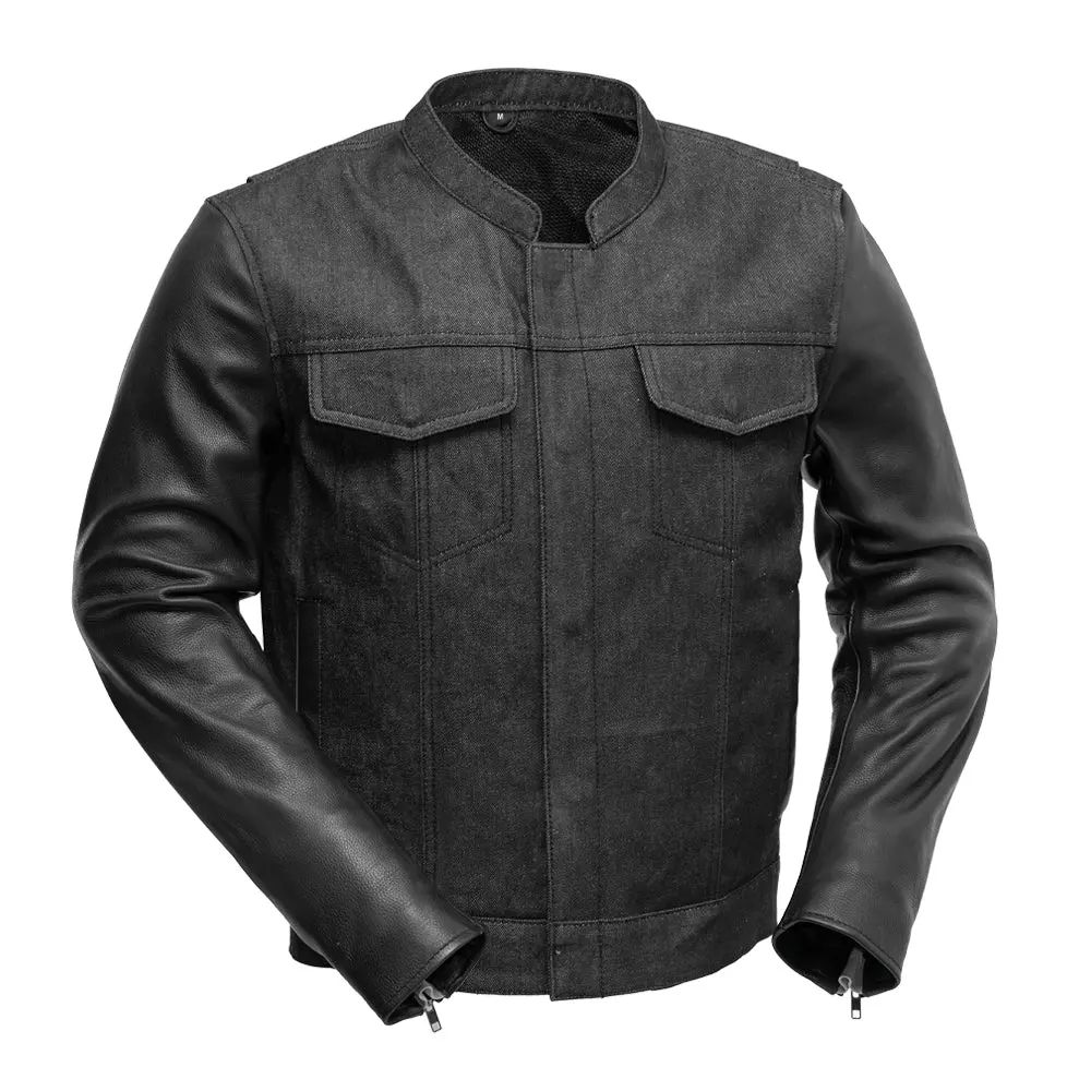 Cutlass - Men's Denim/Leather Jacket 1