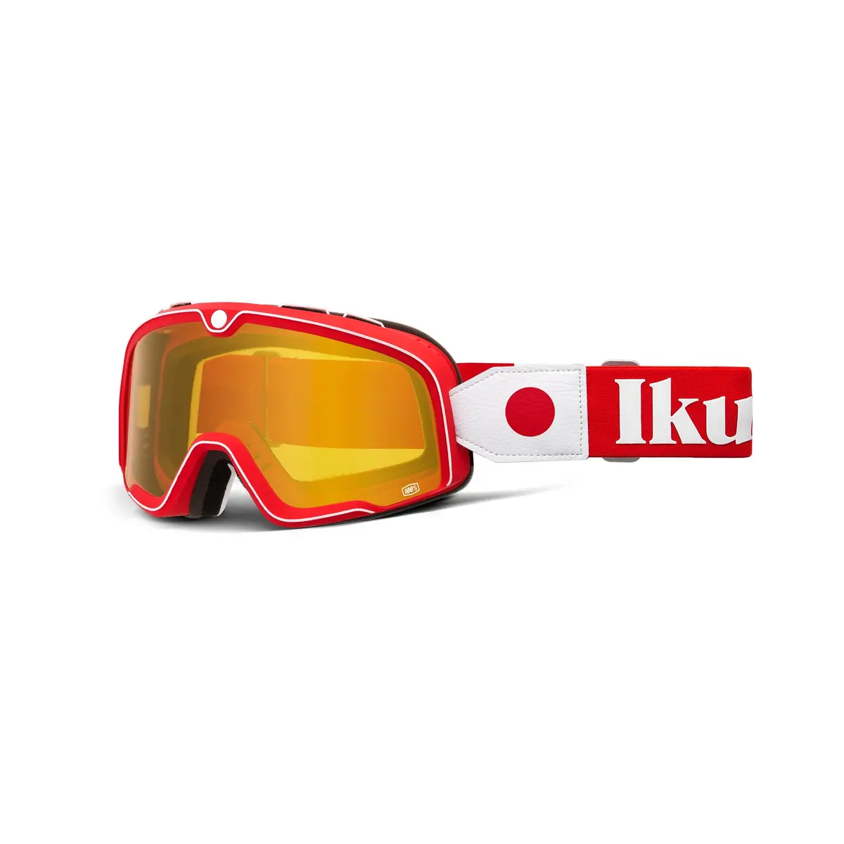 Barstow Goggle Team Ikuzawa Mirror Red Lens 1