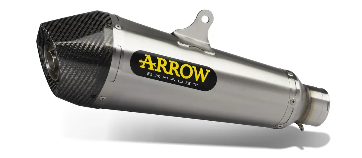 Arrow Honda Cb500x'15/16 Homol.X-Kone Nichrom Silencer Carbon End Cap For 71650Mi Link Pipe 71804Xki 1